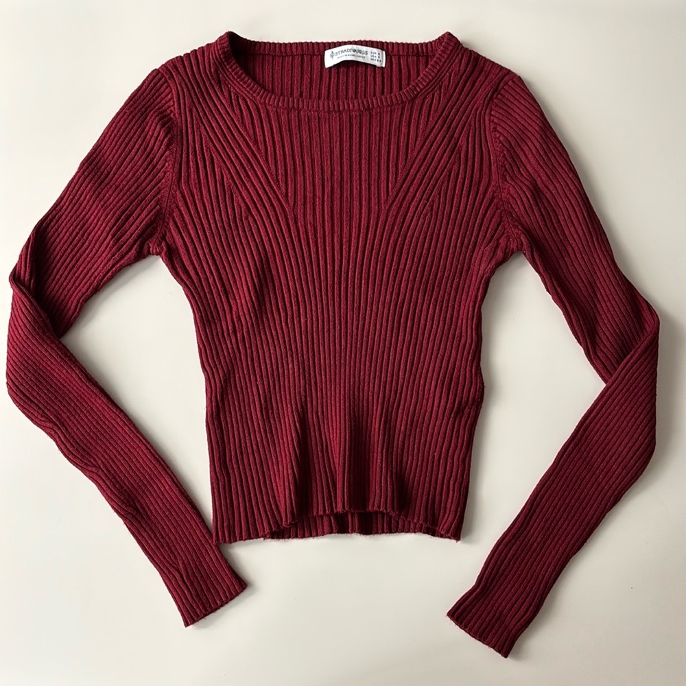 Stradivarious Long Sleeve Sweater Top